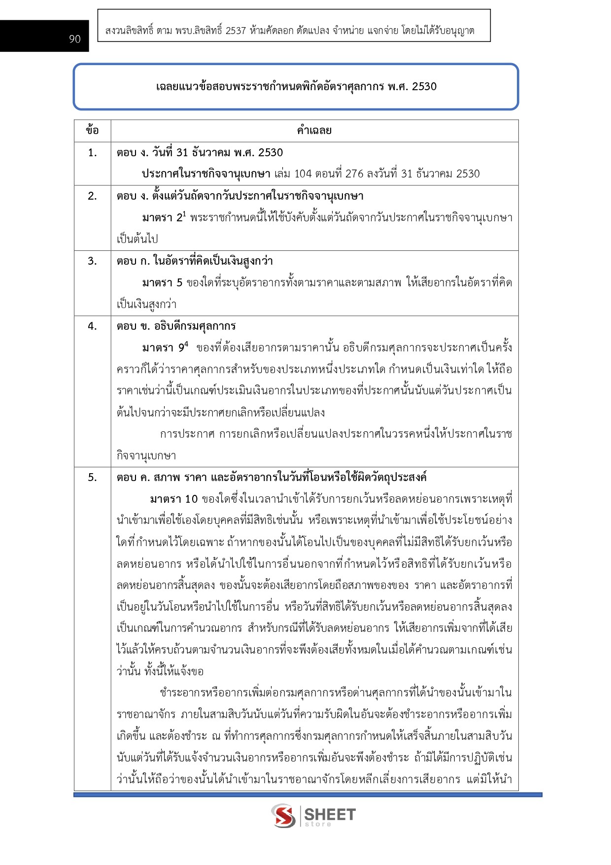 นักวิชาการศุลกากรปฏิบัติการ กรมศุลกากร